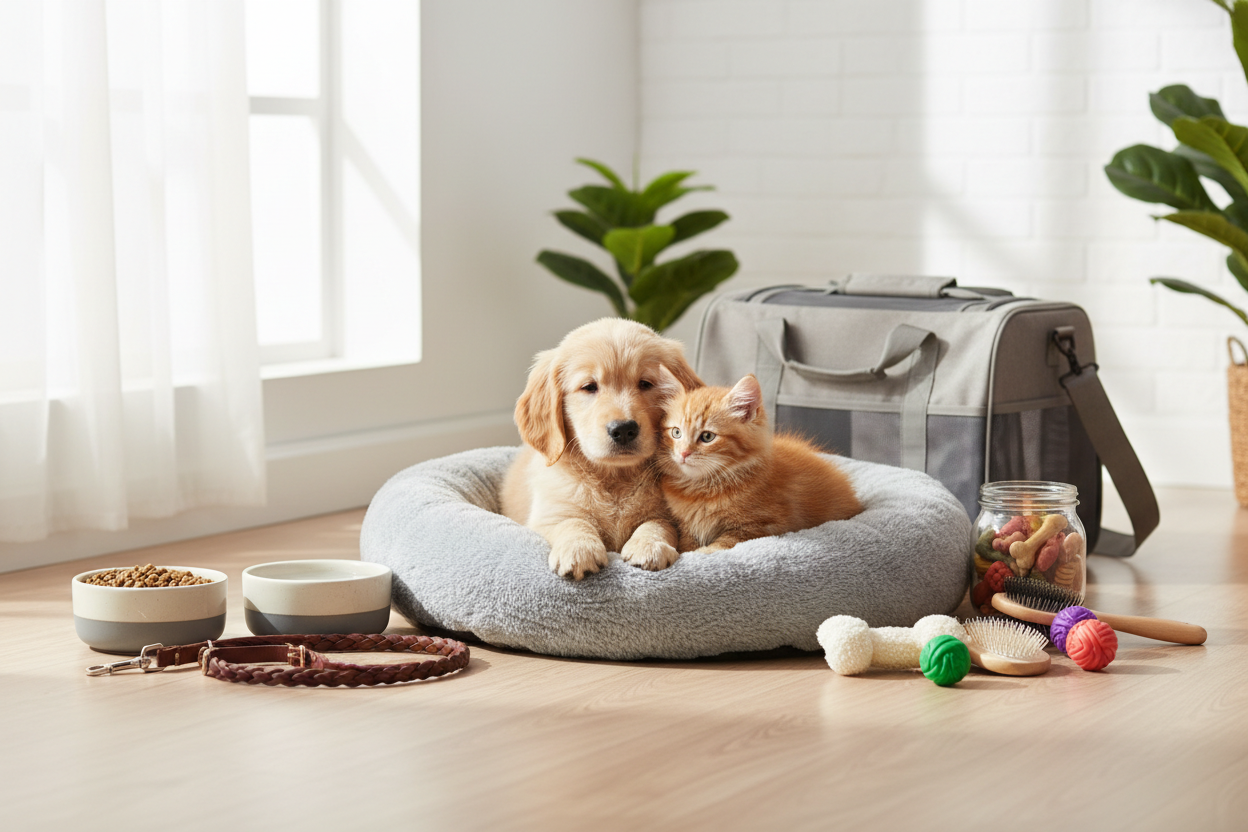 The Ultimate Pet Supplies Checklist for New Dog & Cat Owners