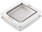 Depets Large Cat Door, 4 Way Locking Cat Flap Door - Image 5