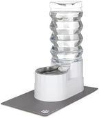 RIZZARI Large Water Dispenser for Dogs: 9L Automatic Stainless Steel Gravity - Image 3