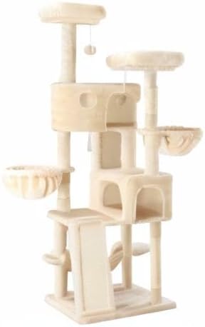 MUTICOR 66 Inches Multi-Level Large Cat Tree Tower - Image 10