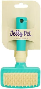 JELLY PET Deshedding Dog Bath Brush Scrubber by JELLYPET