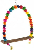 SunGrow Colorful Finch Swing Toy - Image 8