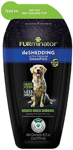 FURminator DeShedding Shampoo Squeezable Pouch, 16 Fluid Ounces, Moisturizing by FURminator