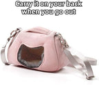 Small Pet Carrier Bag with Adjustable Shoulder Strap Hamster Travel Cage - Image 8