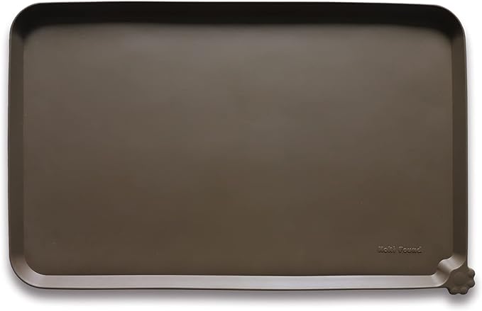 Hoki Found L Silicone Pet Food Mats Tray by Hoki+Found