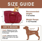 Plush Dog Purse Carrier for Small Dogs, Soft Dog Tote Bag - Image 4