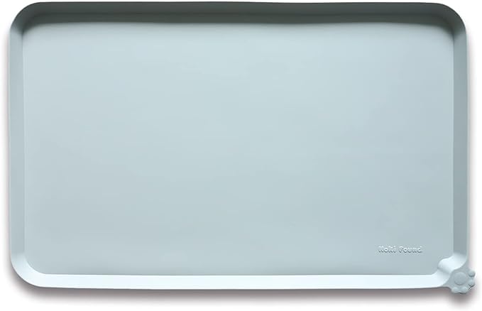 Hoki Found Large Silicone Pet Food Mats Tray by Hoki+Found