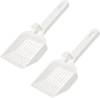 2 Pack Cat Litter Scoop Non-Stick Cat Sifting Litter Scoop Shovel by Unknown