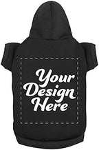 Personalized Dog Hooded Sweatshirt Custom Pet Pullover Hoodie Text/Image by apparelyn