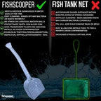 Fish Scooper, Acclimation Container, Fish Trap, Floating Fish Net, Axolotl Tank - Image 2