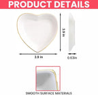 Gossby Custom Pet Portrait Watercolor Heart Ring Dish - Image 5