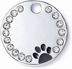 Personalized Dog/Cat Cute Paw Pet ID Tag - Image 8