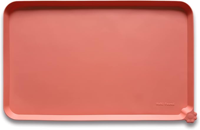 Hoki Found L Silicone Non Slip Pet & Cat Dog Feeding Tray by Hoki+Found