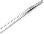 Mandala Crafts 15 Inches Silver Stainless Steel Straight Aquarium Tweezers - Image 2