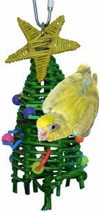 Super Bird Creations SB872 Mini Xmas Tree Bird Toy, Small/Medium Bird Size - Image 2