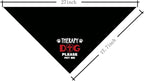 Dog Bandana, Therapy Dog Please Pet Me with, Dogs Scarf Classical Printing - Image 2