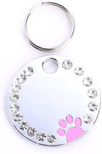 Personalized Dog/Cat Cute Paw Pet ID Tag by COOLLIANT