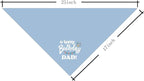 Happy Birthday Dog Bandana, Letter Print, 25 x 17 inch, Bandana Neck, All - Image 4