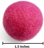 Wool Cat Toys - Silent Felt Balls - Image 2