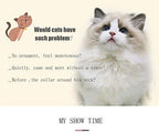 CHUKCHI Pink Soft Velvet Safe Cat Adjustable Collar - Image 7