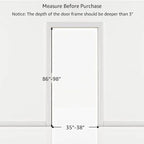 unipaws 86" High Extra Tall Cat Gate, Auto Closing and No Drilling Safety Gate - Image 7