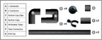 Fluval FX Spray Bar Kit, Aquarium Filter Water Aeration Accessory - Image 2