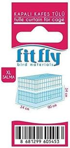 Bird Cage Seed Catcher Mesh Max 80" Circumference Pocket Style Covers - Image 2