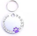 Personalized Dog/Cat Cute Paw Pet ID Tag by COOLLIANT