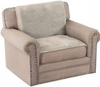 H.VERSAILTEX Plush Chenille Couch Armrest Cover 2 Packs Thick and Soft Sofa - Image 9