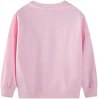 Toddler Baby Girls Cotton Sweater, Long Sleeve Crewneck Sweatshirt Pullover - Image 3