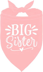 Big Sister Dog Bandana, Dog Bandana, Pet Dog Triangle Scarf, Dog Bandana by ZPPRJF