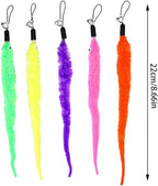 24 PCS Cat Worm Toy Replacement Teaser - Image 2