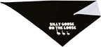 Silly Goose on The Loose Triangle Dog Bandana, Summer Bandana Funny Triangle - Image 4
