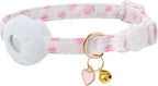 Breakaway Cat Collar with Airtag Holder, Kitten Collar with Apple Air Tag by Bencacawinstyle