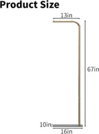 TBTFW 67 Inch High Hanging Bird Cage, Bird Cage Stand, Feeder Stand - Image 2