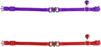 2 Pcs Cat Collars Heart Bling Breakaway - Image 2