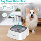 UPSKY No-Spill Pet Water Bowl, Slow Water Feeder, No-Slip Pet Water Dispenser - Image 5