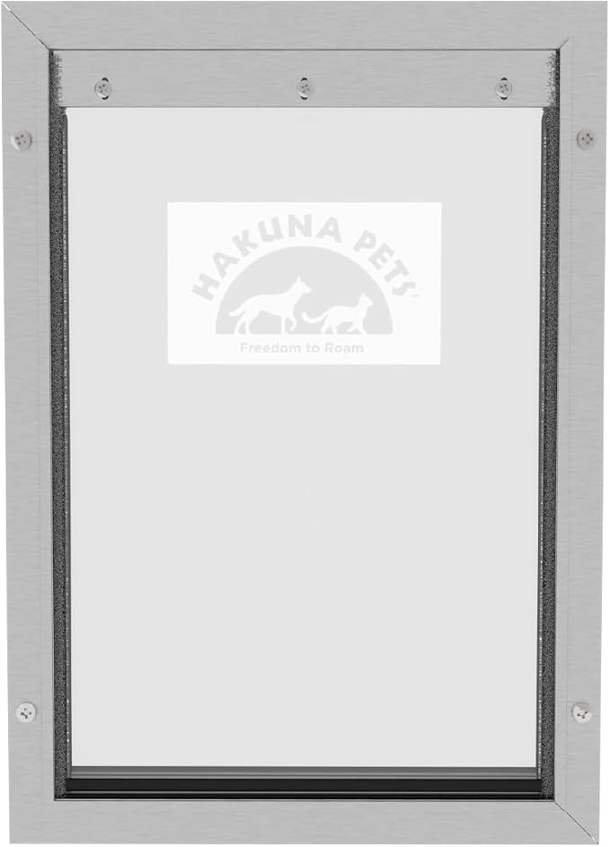 Hakuna Pets Deluxe Aluminum Pet, Cat and Dog Door - Image 2