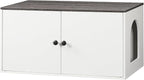 HOOBRO Cat Litter Box Enclosure, Hidden Litter Box Furniture by HOOBRO