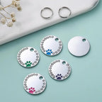 Personalized Dog/Cat Cute Paw Pet ID Tag - Image 8