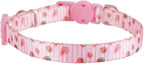 Breakaway Cat Collar with Bell, 2 Pack of Adjustable Floral Cat Collars Cute - Image 2