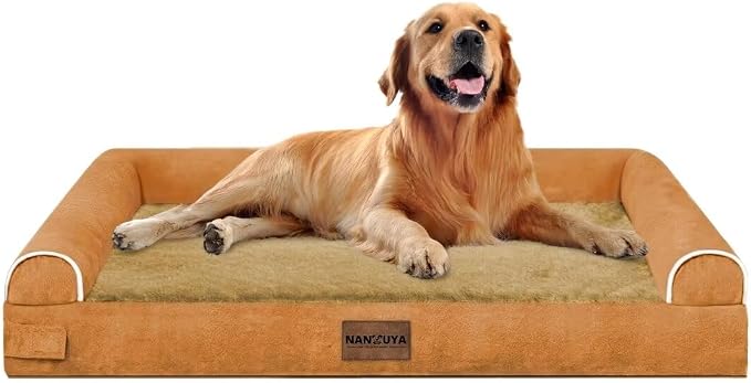 Large Dog Bed Orthopedic Washable: Beds Bolster XL Bed Big XLarge Dogs Egg - Image 9