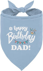 Happy Birthday Dog Bandana, Letter Print, 25 x 17 inch, Bandana Neck, All by Unknown