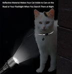 2 Pack Cat Collars Quick Release Reflective Kitten Collar - Image 5