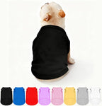 Custom Dog Clothes Shirts for Small Large Dogs Breathable Pet Shirt Customized by Plmoknijb