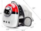Back Expandable Cat Carrier Backpack, Backpack - Image 2
