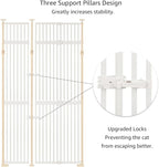 unipaws 86" High Extra Tall Cat Gate, Auto Closing and No Drilling Safety Gate - Image 5