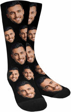 MyPupSocks Custom Personalized Photo Pet Face Socks, Cat and Dog Tracks Paws by MyPupSocks