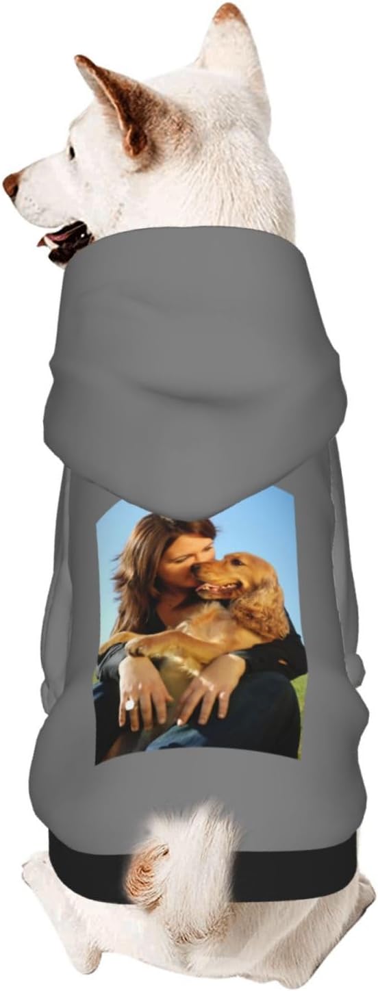 Custom Dog Hoodie Add Your Design Soft & Warm Personalized Photo Text Logo Name - Image 4