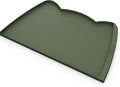 OHMO Dog Food Mat w/Residue Collection Pocket Silicone Pet Feeding Mat by OHMO